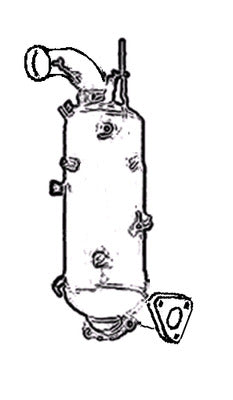 Klarius 390451 - Catalyst & Dpf Combined  - Fits Opel Insignia 2.0CDTi