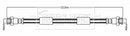 Borg & Beck Brake Hose Part No -BBH8744