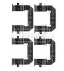 Borg & Beck Fitting Kit - Pads Part No -BBK1213