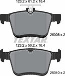 Audi Seat Skoda VW, Brake Pad Set - Textar 2500801