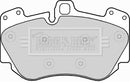 Borg & Beck Front Brake Pad Set -BBP2232