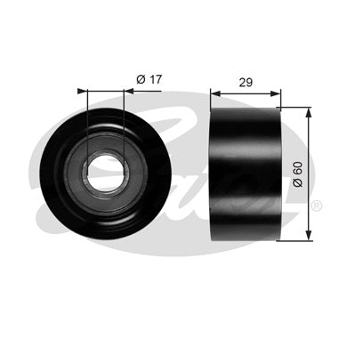 Gates DriveAlign Idler Pulley - T36084