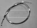 Borg & Beck Brake Cable- RH Rear -BKB2249