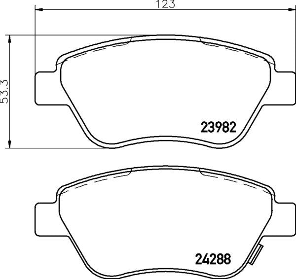 Mintex Brake Pad & Disc Kit fits -Opel Vauxhall MDK0226 (also fits other vehicles)
