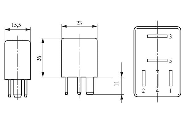 Bosch Relay Part No - 0332011007