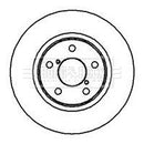Borg & Beck Brake Disc Pair Part No -BBD5022