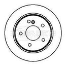 Borg & Beck Brake Disc Pair Part No -BBD5001