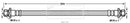 Borg & Beck Brake Hose Part No -BBH7787