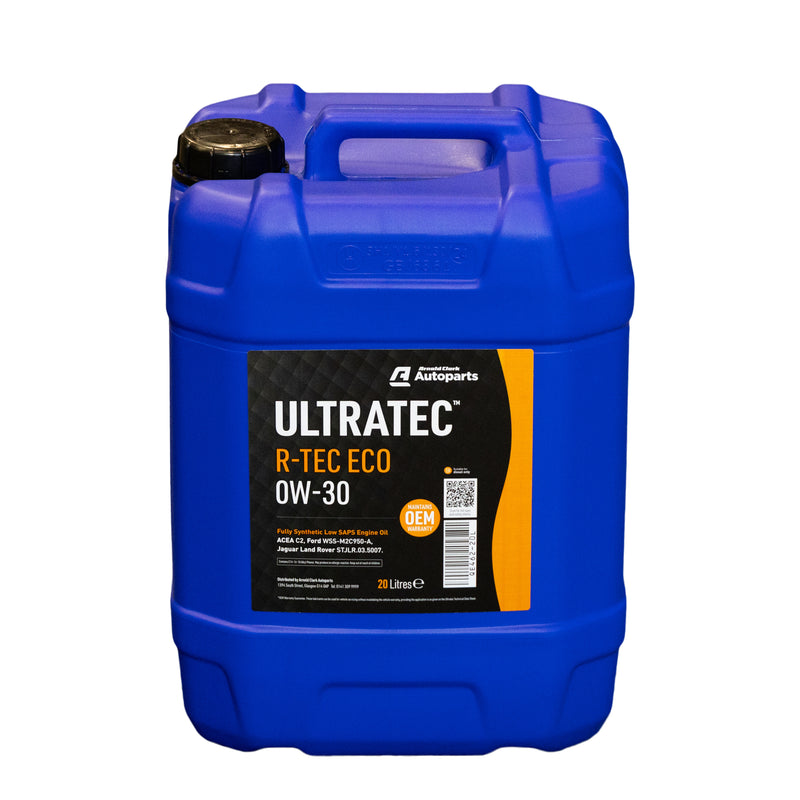 Ultratec R-TEC 0W30 - 20 Litre Engine Oil