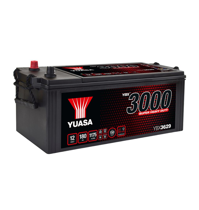 Yuasa YBX3629 Super Heavy Duty Battery - 3629
