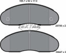 Textar Brake Pad Set - 2970602