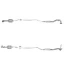 BM Cats Approved Petrol Catalytic Converter - BM92096H with Fitting Kit - FK92096