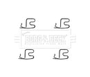 Borg & Beck Brake Pad Fitting Kit  - BBK1391