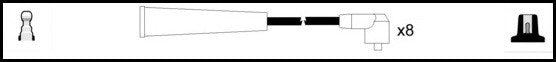 ElectroSpark Ignition Lead Set - OEK088