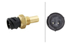 HELLA 6PT 358 181-011 Sensor, exhaust gas temperature - 2-pin connector