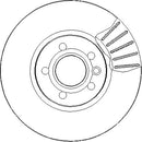 Disctech Brake Disc - Fits Ford, Renault - ABD2783 - Front Axle