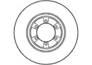 Disctech Brake Disc - Fits Iveco - ABD2934 - Front Axle