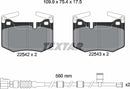 Textar Brake Pad Set - 2254201
