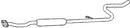 Klarius CN622C - Box With Centre Pipe  - Fits Citroen C2 1.4i