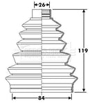 Borg & Beck Cv Joint Boot Kit Part No -BCB6279
