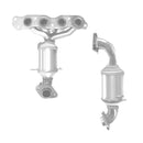 BM Cats Approved Petrol Catalytic Converter - BM91719H with Fitting Kit - FK91719