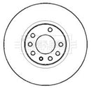 Borg & Beck Brake Disc Pair Part No -BBD4395
