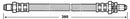 Borg & Beck Brake Hose Part No -BBH7326
