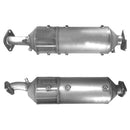 BM Cats Approved Diesel Catalytic Converter & Silicon Carbide (SiC) DPF - BM11086HP with Fitting Kit - FK11086