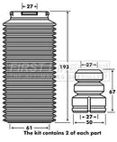 First Line Strut Protection Kit Part No -FPK7036
