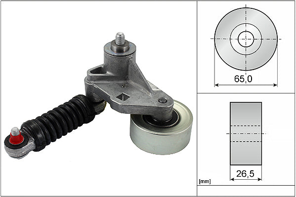 INA Tensioner Lever - V-Ribbed Belt - Part No - 534003710