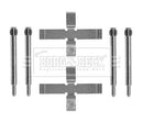 Borg & Beck Fitting Kit - Pads Part No -BBK1193