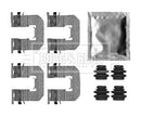 Borg & Beck Fitting Kit - Pads Part No -BBK1488