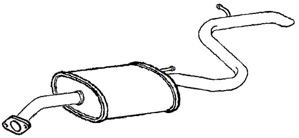 Klarius HY231C - Box With Tail Pipe