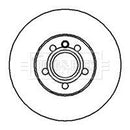Borg & Beck Brake Disc Pair Part No -BBD4250