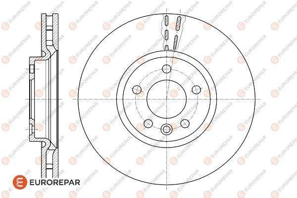 Eurorepar Brake Disc - 1618886880