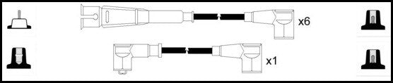 ElectroSpark Ignition Lead Set - OEK934