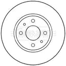 Borg & Beck Brake Disc Pair Part No -BBD5242