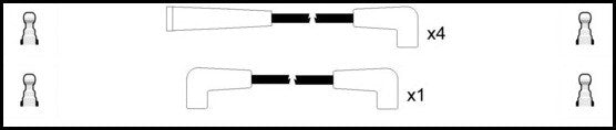 ElectroSpark Ignition Lead Set - OEK094