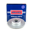 Borg & Beck Brake Disc Single Part No -BBD6169S