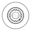 Borg & Beck Brake Disc Pair Part No -BBD4225