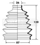 First Line Cv Joint Boot Kit Part No -FCB6011