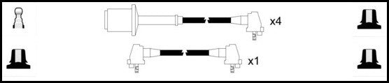 ElectroSpark Ignition Lead Set - OEK324