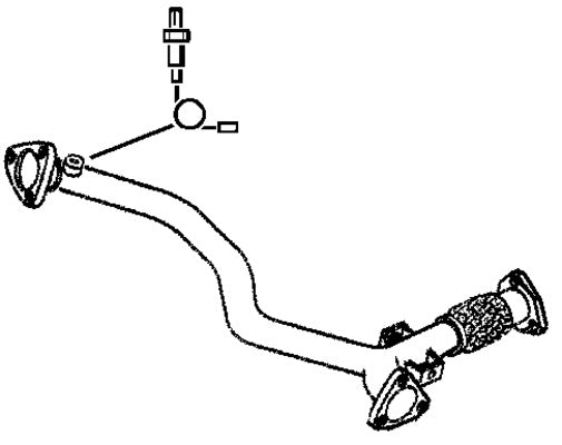 Klarius 301726 - Front Pipe For Cat  - Fits Audi A4 2.6i,2.8i
