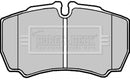 Borg & Beck Rear Brake Pad Set -BBP2337