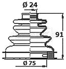 Borg & Beck Cv Joint Boot Kit Part No -BCB6413