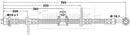 Borg & Beck Brake Hose Part No -BBH6621