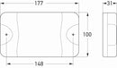 HELLA 2SB 959 060-001 Tail Light - DuraLED - LED - 12/24V
