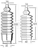 Borg & Beck Steering Gaiter Kit Part No -BSG3033