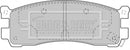 Borg & Beck Brake Pad Set -BBP2135