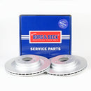 Borg & Beck Brake Disc Pair Part No -BBD5383